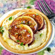 Fig Tarts with Feta and Honey