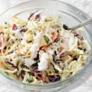 Apples and Fennel Creamy Coleslaw