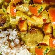 Coconut Curry with Apples