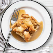 Apple French Bread Pudding