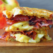 Apple Bacon Grilled Cheese Sandwich