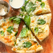 Artichoke and Spinach Pizza
