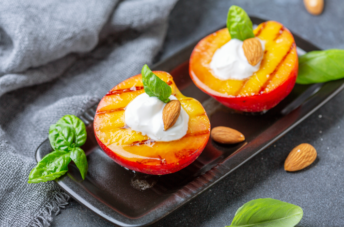 Peaches, Honey and Yogurt