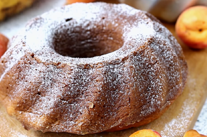 Apricot Banana Bundt Cake